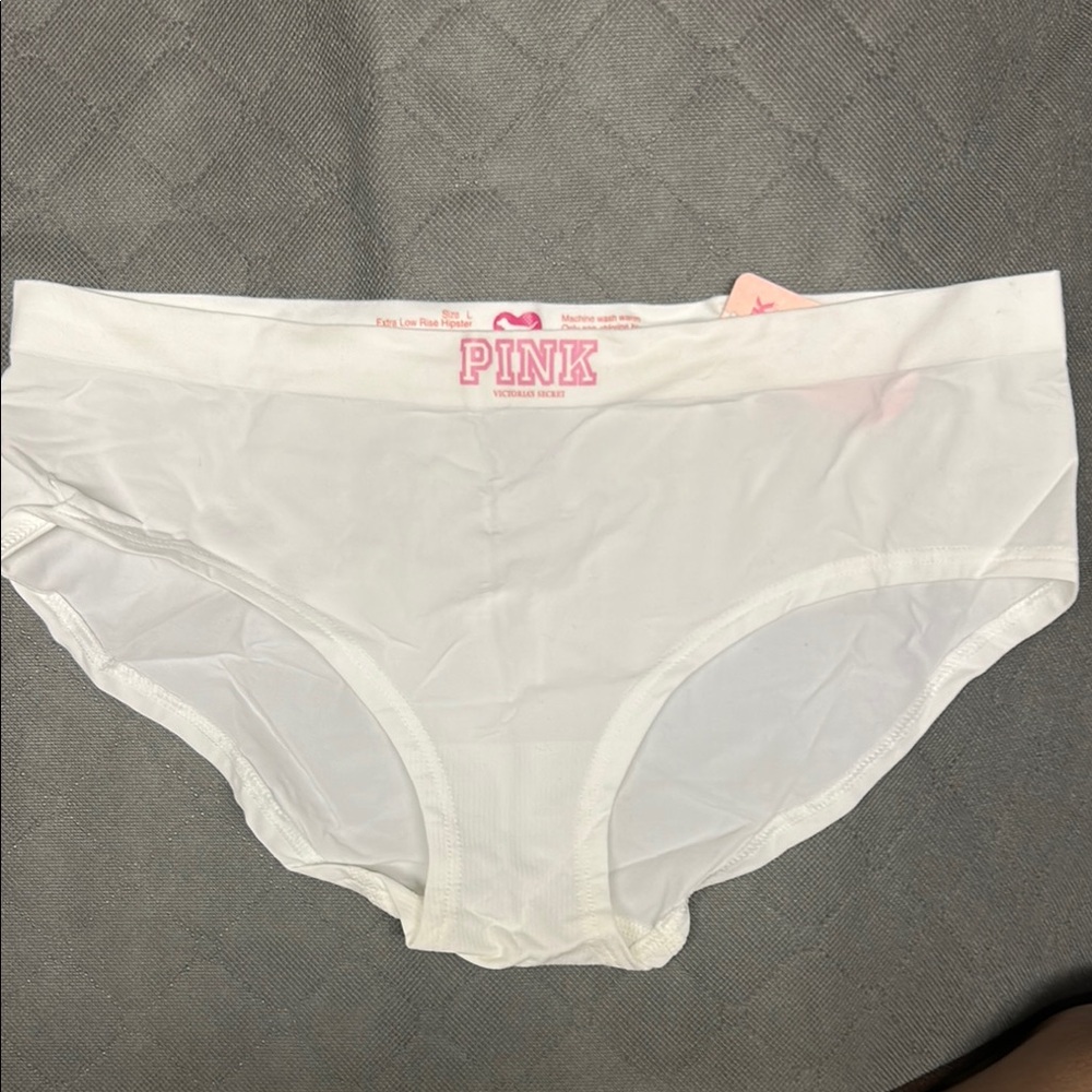 Victoria's Secret PINK White Briefs
